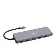 VERBATIM USB-C - 3xUSB 3.2, 2xUSB-C PD, 2xHDMI, DP, RJ45, Audio 32153 - 1236401 - zdjęcie 4